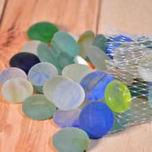 Glass Gem Stone, Flat Round Marbles Pebbles for Vase Fillers, Attractive pebbles for Aquarium Fish Tank. - dailyneed.life