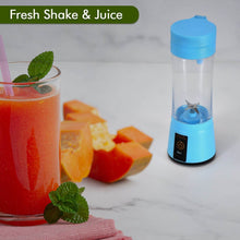 Portable USB Rechargeable 6-Blade Juicer Blender - dailyneed.life