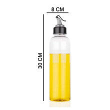 1ltr Plastic Oil Dispenser With Lid - Clear, Drip Free Spout, Controlled Use. - dailyneed.life