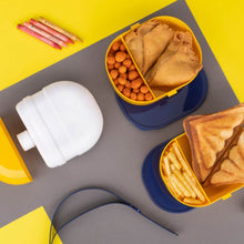 Customize Mr. Chef Smart Lunch Box Capsule shape strap-on lunch box with water bottle and handle - dailyneed.life