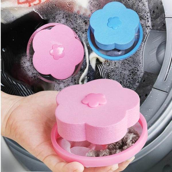 Washing Machine Floating Filter Lint Mesh Bag Net Pouch Hair / Lint Catcher - dailyneed.life