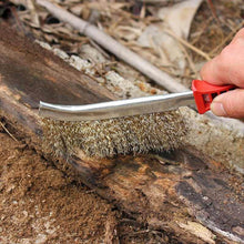 Stainless Steel Wire Hand Brush Metal Cleaner Rust Paint Removing Tool - dailyneed.life