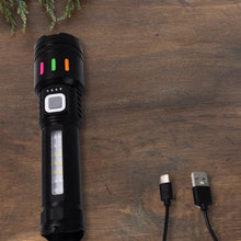 Led Torch High Lumens Fast Charging Flashlight / Torch with Far & Near Zoom (1 Pc) - dailyneed.life
