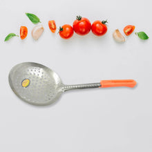 Colander Spoon, Non Slip Hand Polished Thickened Hot Pot Spoon for Kitchen for Restaurant, Stainless Steel Cooking Colander Skimmer Slotted Spoon Kitchen Strainer Ladle with Long Handle for Kitchen Cooking Baking (35 Cm) - dailyneed.life