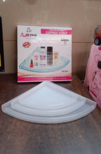 Bathroom Plastic Corner Shelf Rack Set for Wall Number of Shelves (3 Pcs Set) - dailyneed.life