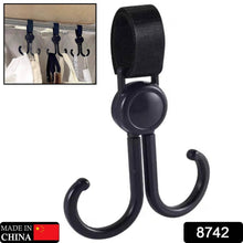 360° Rotating Multi-Purpose Baby Carriage Hook – For Strollers, Cars & More (1 Pc) - dailyneed.life