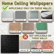 Design Wallpaper 3D Foam Wallpaper Sticker Panels I Ceiling Wallpaper For Living Room Bedroom I Furniture, Door I Foam Tiles - dailyneed.life