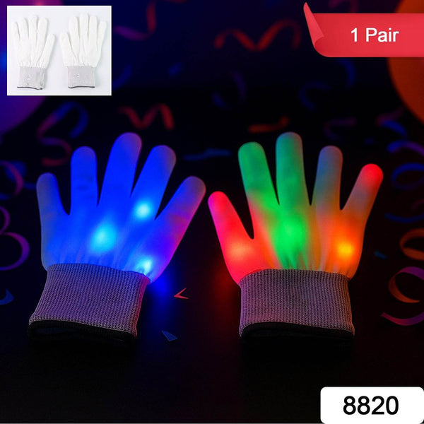 Dynamic Multi-Color Led Light-Up Glow Gloves (1 Pair) - dailyneed.life