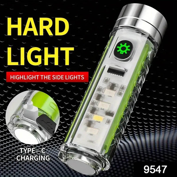 Pattern Flashlight USB Flashlight Rechargeable LED Torch Light (1 Pc) - dailyneed.life