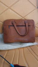 Premium Faux Leather Multipurpose Messenger Briefcase with Shoulder Strap (1 Pc) - dailyneed.life