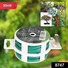 Garden Wire, Sturdy Plant Ties for Support, Garden Ties with Cutter for Tomatoes Vines, Plant Wire Tie Wire for Indoor, Outdoor, Home and Office Use (50 Mtr) - dailyneed.life