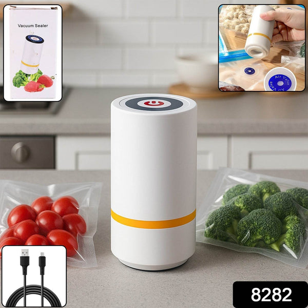 Portable USB Rechargeable Vacuum Sealer Machine (1 Pc) - dailyneed.life