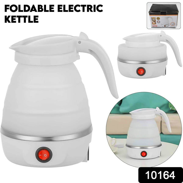 Travel Folding Electric Kettle 600W - (304 Stainless Steel & Silicone) - dailyneed.life