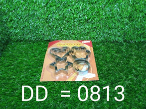 Cookie Cutter Stainless Steel Cookie Cutter with Shape Heart Round Star and Flower (12 Pieces) - dailyneed.life