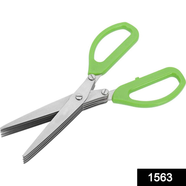 Stainless Steel 5-Blade Herb Scissors - dailyneed.life