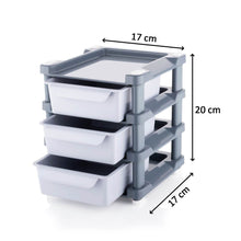 Mini 3 Layer Drawer Used for storing makeup equipment’s and kits used by women’s and ladies. - dailyneed.life