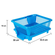 Plastic Sink Dish Drainer Drying Rack (With Brown Box) ( MOQ :- 6 Pc) - dailyneed.life