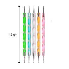 Nail Art Point Pen and Set Used by Women's for Their Fashion Purposes (Pack of 5Pcs) - dailyneed.life