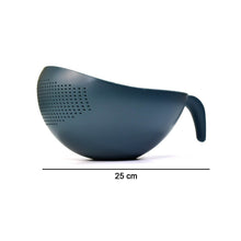 Plastic Rice Bowl / Food Strainer Thick Drain Basket with Handle for Rice, Vegetable & Fruit. (1Pc) - dailyneed.life