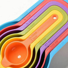 Plastic Measuring Spoons for Kitchen (6 pack) - dailyneed.life