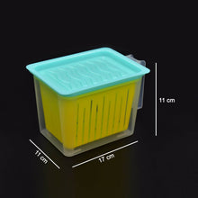 Fridge Storage Containers with Handle Plastic Storage Container for Kitchen(4 Pcs Set) - dailyneed.life