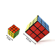 Plastic Fancy 3x3 Small Cube Puzzles Game - 2 Pieces (Multicolour) - dailyneed.life