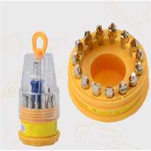 (Set of 6pc) Screwdriver Set, Steel 16 in 1 with 15 Screwdriver Bits, Professional Magnetic Driver Set - dailyneed.life