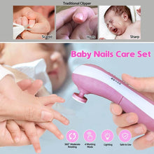 Electric Baby Nail Trimmer with Grinding Heads for Newborn Infant and Toddler - dailyneed.life