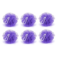 Bath Shower Loofah Sponge Pouf Body Scrubber (Pack of 6Pcs) - dailyneed.life