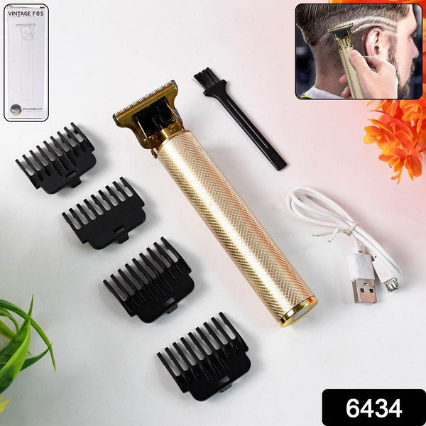 Men's Hair Trimmer & Beard Clipper with 4 Adjustable Blades & Cleaning Brush, Hair accessories - dailyneed.life