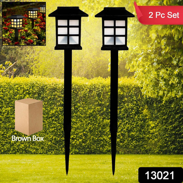 Solar Garden Lights, Outdoor Solar Landscape Lights, Waterproof Outdoor Solar Lights Walkway for Patio, Lawn, Yard, and Landscape (Pack of 2) - dailyneed.life