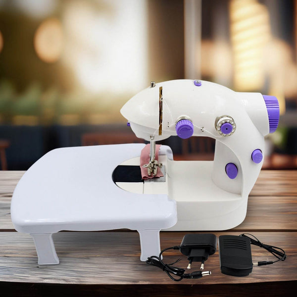 Home Tailoring Sewing Machine With Extension Table Set, Foot Pedal, Adapter Mini Electric Silai Machine, Portable Stitching Machine/Tailoring Machine - dailyneed.life