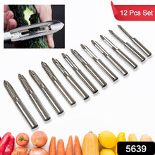 Stainless Steel Peeler Set – Multi-Purpose Handle for Peeling & Shredding (12 Pcs Set) - dailyneed.life