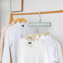 Anti-Skid Plastic 9-Holes Magic Wardrobe Folding Hangers - dailyneed.life