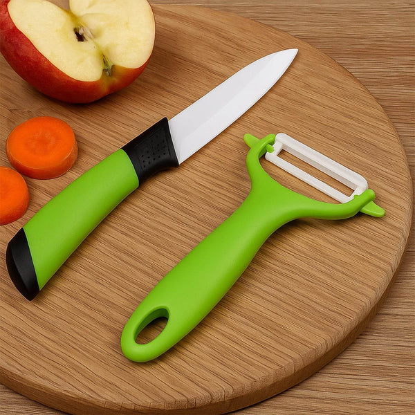 Ceramic Revolution Series Utility Knife and Peeler Gift Set - 2pc - dailyneed.life