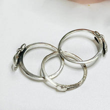 Three Interlocking Rings, Rings for Women and Girls Silver Ring | Valentine Ring, Rings Silver Toned Finger Ring for Women | Birthday Gift For girls and women Anniversary Gift for Wife, Friendship Ring. - dailyneed.life