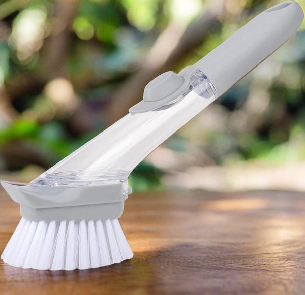 Automatic Liquid Dispenser Dish Clean Brush Scrubber - dailyneed.life