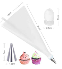 Cake Decorating Nozzle with Piping Bag Stainless Steel Piping Cream Frosting Nozzles - dailyneed.life