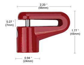 Wheel Padlock Disc Lock Security for Motorcycles Scooters Bikes - dailyneed.life