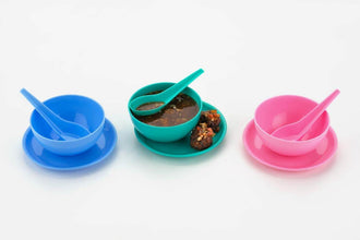 Multipurpose Snack Set 3 pcs - Spoon, Bowl and Dish - dailyneed.life