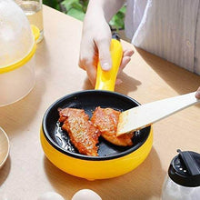Multi functional Electric 2 in 1 Egg Frying Pan with Egg Boiler Machine Measuring Cup with Handle - dailyneed.life
