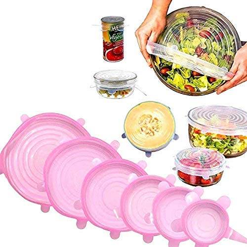 Silicone Lid Set, Silicon lids for containers, Silicon Stretchable lids, Silicone lids and Cover - dailyneed.life