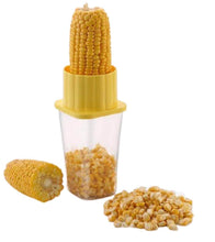 Multi Use Plastic Corn Stripper Cob Remover Bowl - dailyneed.life