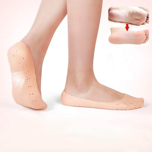 Anti Crack silicone Foot Protector Moisturizing Socks - dailyneed.life