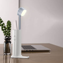 4 in 1 Creative desk Lamp, Rechargeable LED Table Flashlight Eye Protection Table Lamp Power Bank Handheld Desk Night Lamp Portable Torch Light with Adjustable Light Head for Home Kids Room Bedroom Office - dailyneed.life
