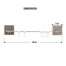 Plastic Sticker Self Adhesive Multipurpose Hanger Hooks - dailyneed.life