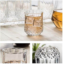 Heavy unbreakable Stylish look fully Transparent Glasses Set 250 ml (6pcs) - dailyneed.life