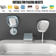Soap Dish Wall Mounted Soap Dish No-Drilling Soap Holder Self Draining Waterfall Soap Tray Bar Soap Holder for Shower / Bathroom Soap Holder for Shower Adjustable Removable Soap Holder - dailyneed.life