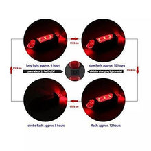 Rechargeable Bicycle Front Waterproof LED Light (Red) - dailyneed.life
