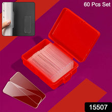 60-Piece (Approx) – Double-Sided Transparent Adhesive Stickers - dailyneed.life